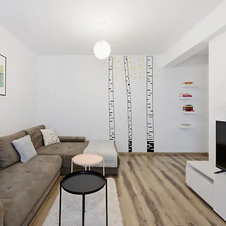 Metalurgiei 1 Bdr & Huge Sofa With Free Parking *